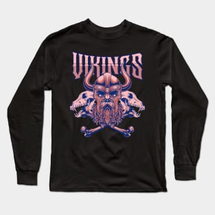 Viking Skull 7.1 Long Sleeve T-Shirt